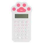 Calculadora_de_Bolso_8_Dígitos_Holic_Pets_Patinha_Branca_Ref.905369_Tris