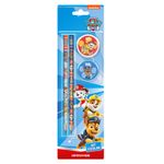 Kit_Escolar_Patrulha_Canina_(2_Lápis/_1_Apontador/_1_Borracha)_Cartela_Com_4_Peças_Ref.905550_Tris