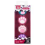 Borracha_Holic_Pets_Purrfect_Patinhas_Cartela_Com_4_Unidades_Ref.907479_Tris