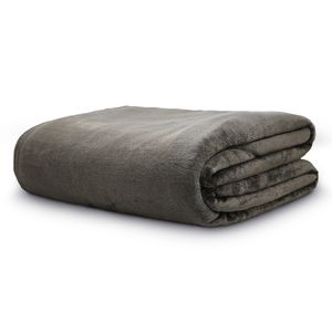 Cobertor King Velour 100% Microfibra Marrom 260x240cm 112593944038 - Camesa