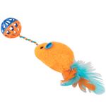 Brinquedo_Para_Gato_Rato_Com_Bola_Guizo_Poliéster_Sortido_12x3x3cm_Ref.LM2950PET_honeyhome