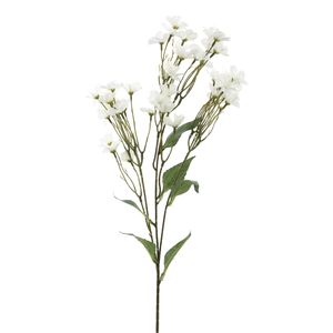Haste Flores Brancas 73cm 1063460 - Cromus
