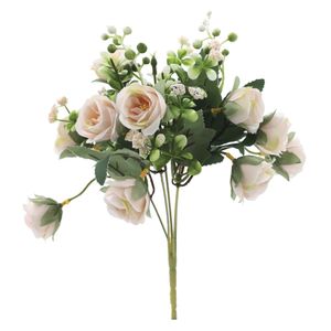 Buquê Rosas X8 Champagne 32cm 1063671 - Cromus