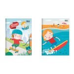 Caderno_Brochura_Capa_Dura_1/4_Sapeca_Masculino_96_Folhas_Sortido_792055_-_Tilibra