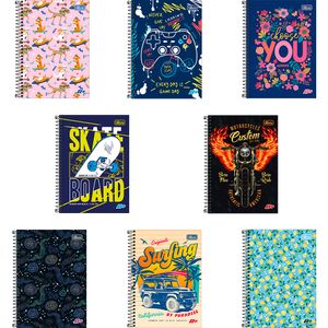 Caderno Espiral 1/4 Capa Dura 200 Folhas 140520 - Tilibra