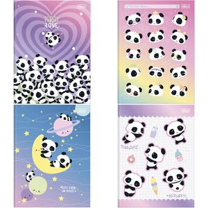 Caderno Brochura Lovely Friend Sortido 1/4 80 Folhas 351008 - Tilibra
