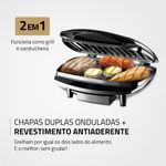 Sanduicheira_Elétrica_Max_Grill_G-07_Preto/inox_1200w_220v_Ref.309002_Mondial