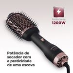 Escova_Secadora_Argan_Preta/Rose_Gold_1200w_Bivolt_Ref.689601_Mondial