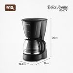 Cafeteira_Elétrica_Dolce_Arome_18_Xícaras_720ml_550w_127v_Ref.919101_Mondial