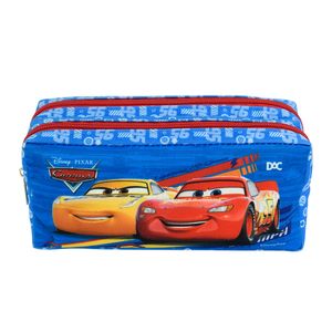 Estojo Escolar Duplo Carros Tecido 4257 - Dac
