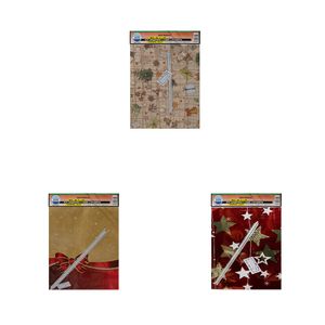 Kit Saquinho de Presente Natal Sortido 25x37cm BL2NT - Lucas Embalagens