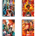 Caderno_Universitário_Espiral_Capa_Dura_Marvel_Now_Sortido_1_Matéria_80_Folhas_10279_-_São_Domingos