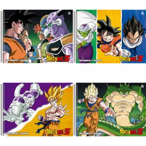 Caderno Cartografia Dragon Ball Sortido 233217/10362 - São Domingos