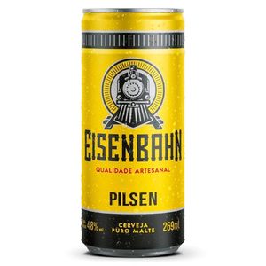 Cerveja Pilsen Puro Malte Lata 269ml 139470 - Eisenbahn