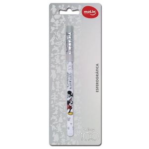 Caneta Esferográfica Disney 100 Anos Preta 1.0mm 1 Unidade 31700 - Molin