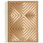 Caderno_Colegial_Capa_Dura_175x242mm_Kraft_Gold_Sortido_10_Matérias_160_Folhas_7114624_-_Jandaia