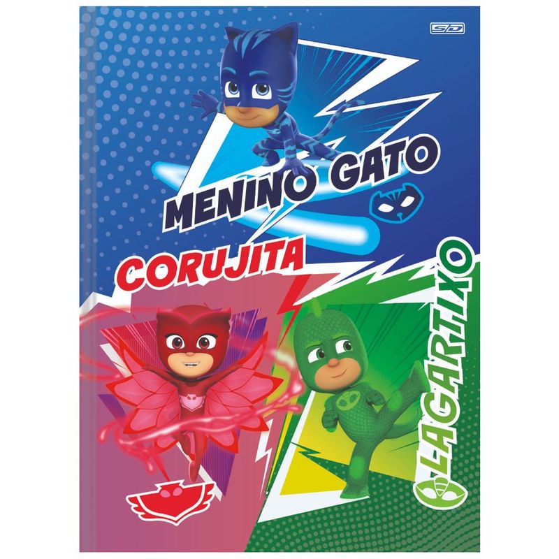 Caderno_1/4_Capa_Dura_Brochura_PJ_Masks_Sortido_80_Folhas_10517_-_São_Domingos