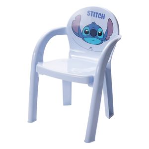 Cadeira Infantil Stitch Plástico Azul 17380 - Plasútil