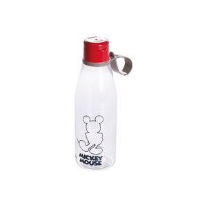 Garrafa Abre Fácil Mickey Mouse Plástico Branca 530ml 17419 - Plasútil