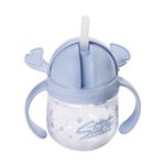 Caneca_Treinamento_Com_Canudo_Stitch_Plástico_Azul_260ml_Ref.17447_Plasútil