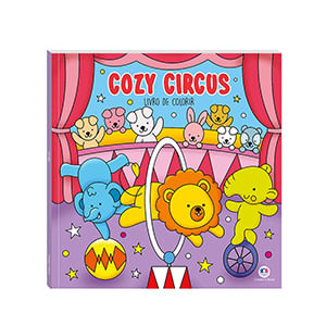 Livro de Colorir Comfy Cozy Circus 20768 - Ciranda Cultural