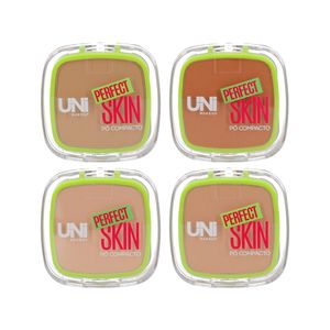 Pó Compacto Perfect Skin Sortido UNPC308DS - Unimakeup