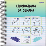 Caderno_Universitário_Espiral_Flork_1_Matéria_80_Folhas_7299723/7299724_-_Jandaia