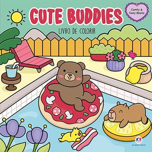 Livro de Colorir Comfy Cute Buddies 20922 - Ciranda Cultural