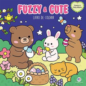 Livro de Colorir Comfy Fuzzy & Cute 20923 - Ciranda Cultural