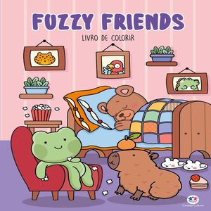 Livro de Colorir Comfy Fuzzy Friends 20530 - Ciranda Cultural