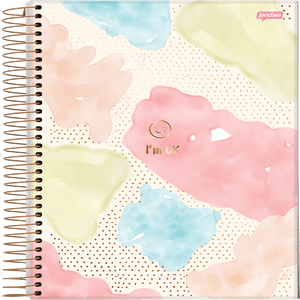 Caderno Universitário Espiral La Creme 1 Matéria 80 Folhas 6901623/6901624 - Jandaia
