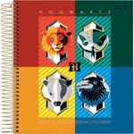 Caderno_Colegial_Espiral_Harry_Potter_10_Matérias_160_Folhas_6950223/6950224_-_Jandaia