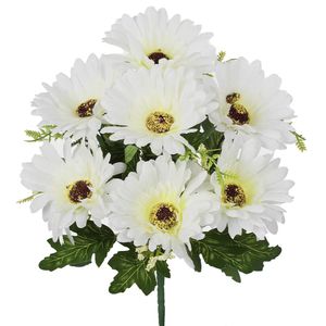 Buquê Gérbera X7 Creme 34x22cm 53002010 - Grillo