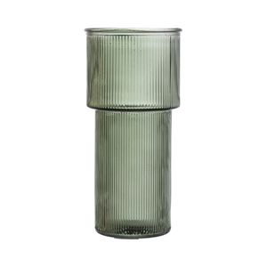 Vaso Pectore Vidro Verde 24cm VASO077 - Hauskraft