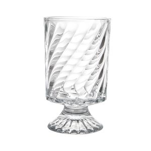 Vaso Seleto Vidro Transparente 18cm VASO105 - Hauskraft