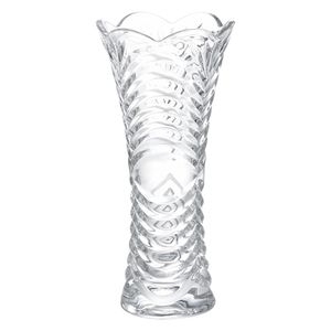 Vaso Isis Vidro Transparente 19cm VASO036 - Hauskraft