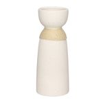Vaso_Mikonos_Sisal_Cerâmica_Branco_8x20,5cm_Ref.VASO089_Hauskraft