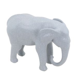 Estatueta Elefante M Resina 11,5x5x9cm Ref.6040 Be10 - Importação