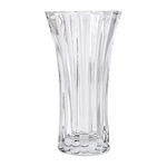 Vaso_Chanfrado_Vidro_Transparente_11x7,5x20cm_Ref.4166_Be10_Importação