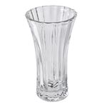Vaso_Chanfrado_Vidro_Transparente_11x7,5x20cm_Ref.4166_Be10_Importação