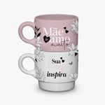 Kit_2_Xícaras_Empilhadas_Onix_Mãe_/_Sua_Luz_Inspira_Porcelana_210ml_Ref.14516_Brasfoot