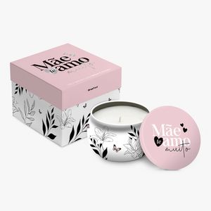 Vela Aromática  Individual Na Lata Mãe/ Sua Luz Inspira 14525 - Brasfoot