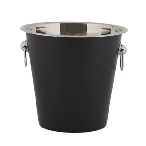 Champanheira 4,5L Inox Preto 21cm BU0065 - Mundiart