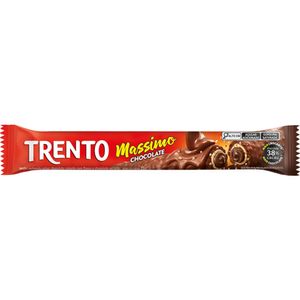 Rolinho Wafer Trento Massimo Chocolate 25g 11610 - Trento