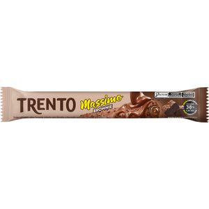 Rolinho Wafer Trento Massimo Brownie 25g 11609 - Trento