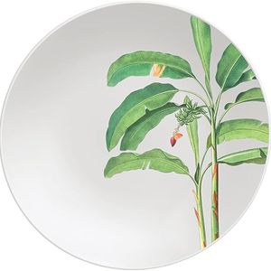 Prato Sobremesa Graziela Em Porcelana Decorada 19cm 96011506 - Tramontina