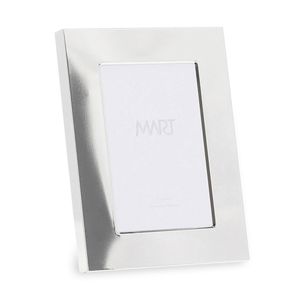 Porta-Retrato 10x15 Metal Prata 15,5x20cm 19291 - Mart