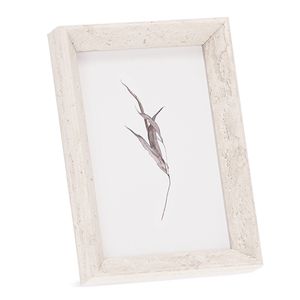 Porta-Retrato 10x15 Poliestireno Offwhite 17,5x12,5cm 20694 - Mart