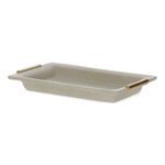 Bandeja_de_Servir_G_Poliresina_Cinza_Alça_Dourada_4x27x17cm_Ref.20341G_Mart