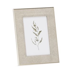 Porta-Retrato 10x15 Poliestireno Cinza 21x16,5cm 20696 - Mart